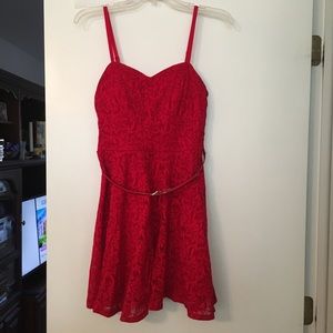 Lily Rose red dress size M.